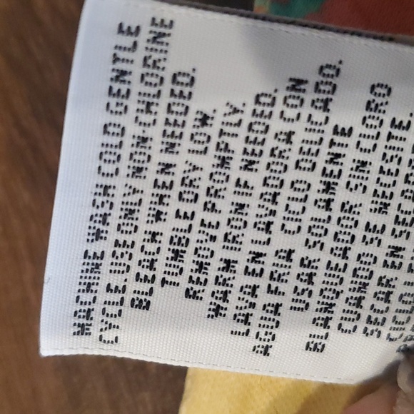 NWT VINTAGE Jacklyn Smith Sport Yellow Floral Print Button Up Blouse Women Large - Picture 10 of 13